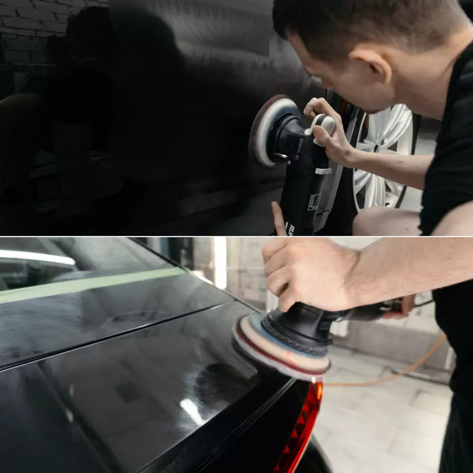 Классический карбон под матовым лаком в салоне Audi A7 и комплекс детейлинг-услуг